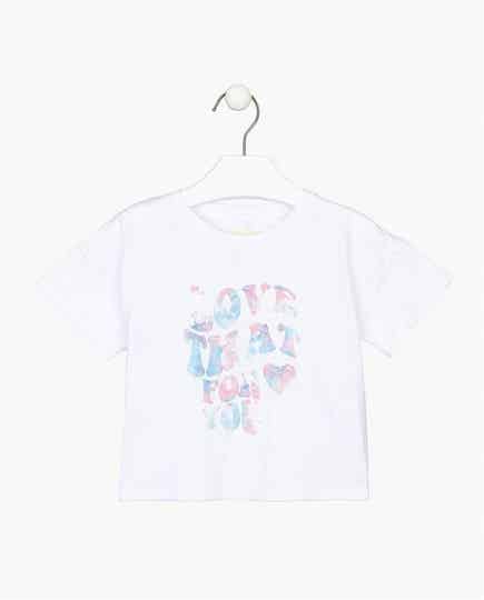 Losan T-Shirt Jersey - White