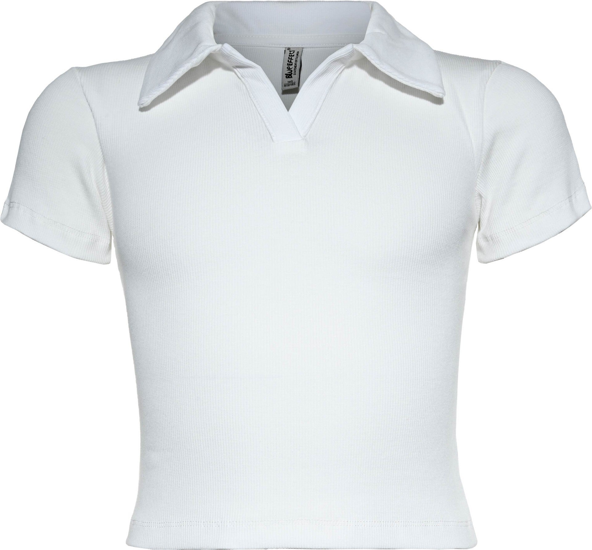 Blue Effect Polo T-Shirt - Wit