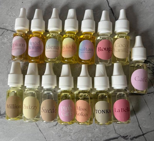 Proefpakket - Wasparfum geïnspireerde geuren 15 x 10ml