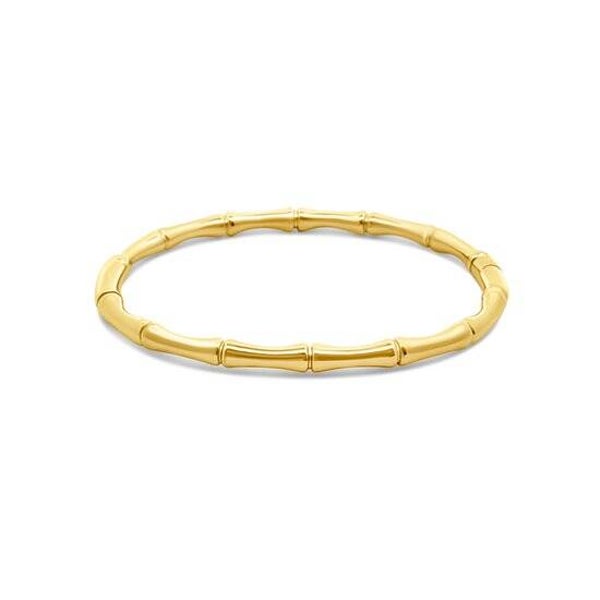 Stalen armband goudkleur