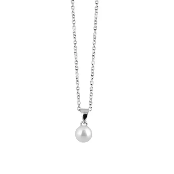 New Bling zilveren ketting Romy met parel