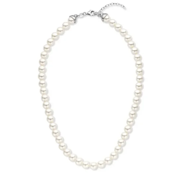 New Bling zilveren parel collier Gianna