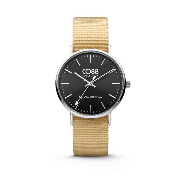 CO88 collection dameshorloge 8CW 10038 met beige natoband