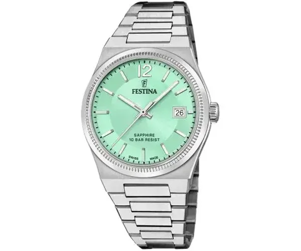 Festina F20035/3 Ladies Watch Swiss Made Rivé 35mm 10ATM
