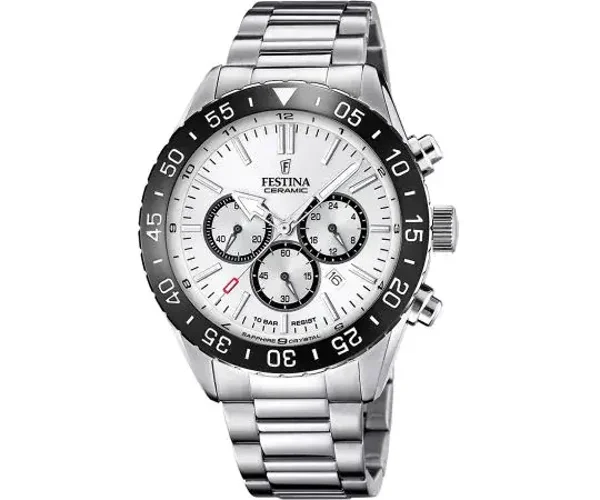 Festina F20575/1 Chronograph ceramic 44 mm (10ATM)