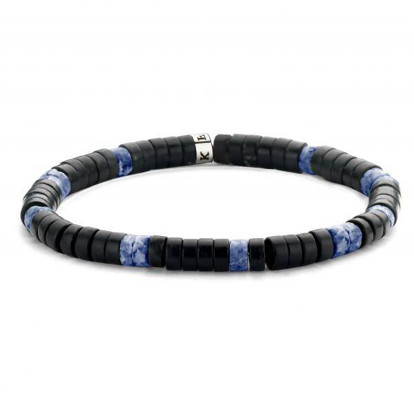 Fraaie Beads armband natuursteen