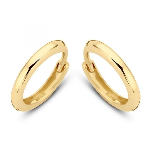 New Bling 14 krt gouden oorringen