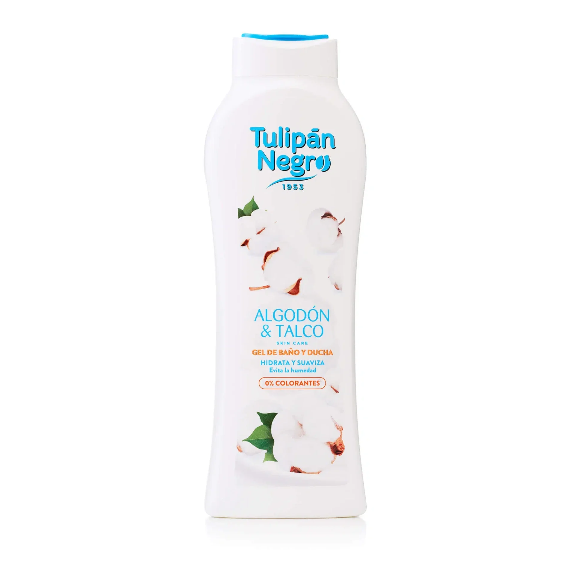 Gel de baño Tulipán Negro Algodón y Talco 650ml