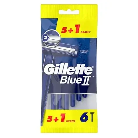 Cuchilla afeitar Gillette blue II 6u