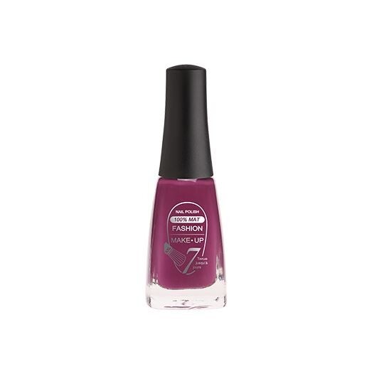 Fashion Make Up - Vernis à ongles 100 % Mat N°807 Prune - 11 ml