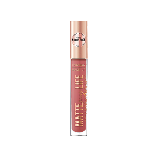 Fashion Make Up - Lipgloss "Matte My Life" N°10 Smoky Rose - 5 ml