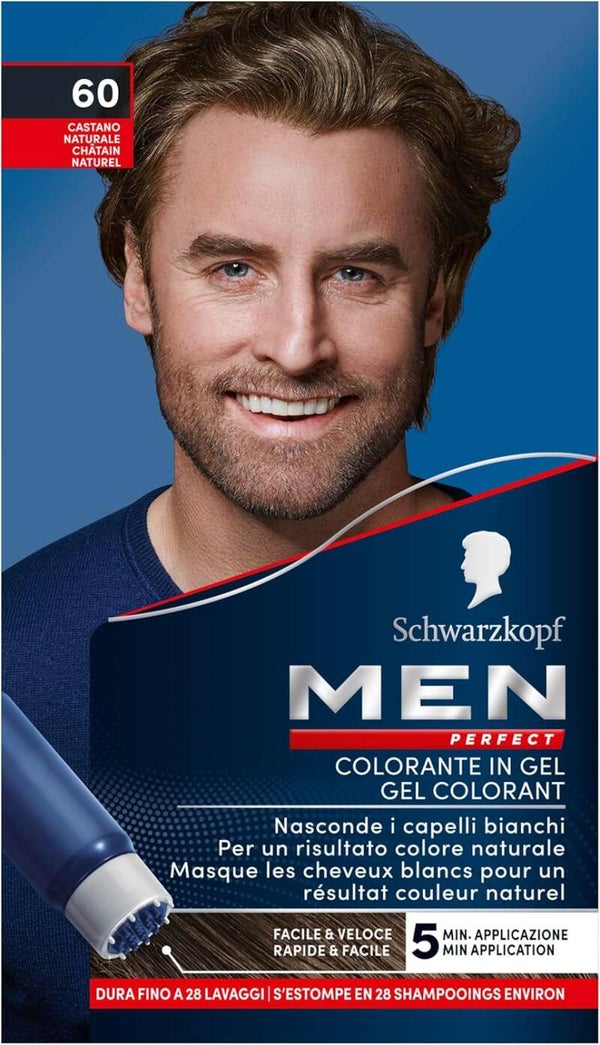 Schwarzkopf - Men Perfect Coloration homme 60 Châtain naturel