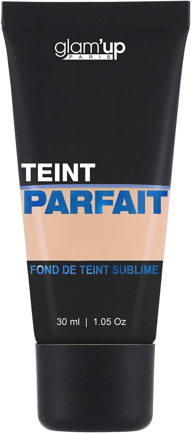 Glam'Up - Fond de teint Sublime Teint Parfait longue tenue N°01 Ivoire - 30 ml