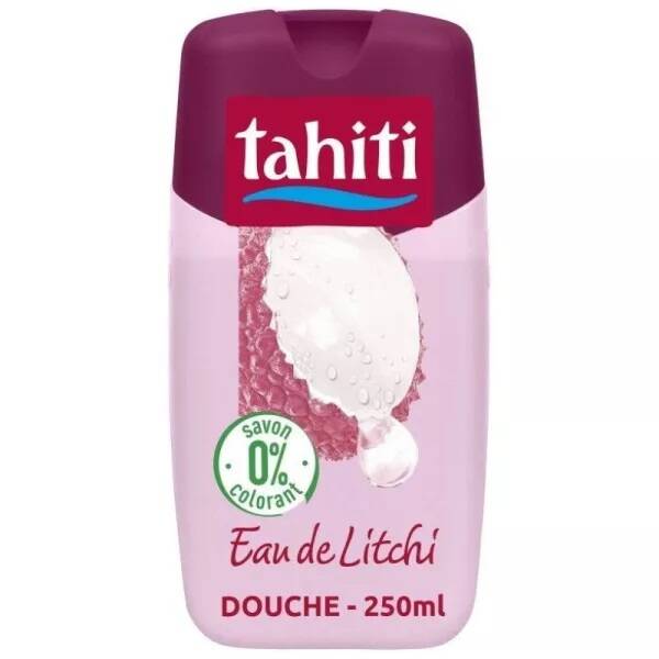 Tahiti - Gel douche à l'Eau de litchi - 250 ml