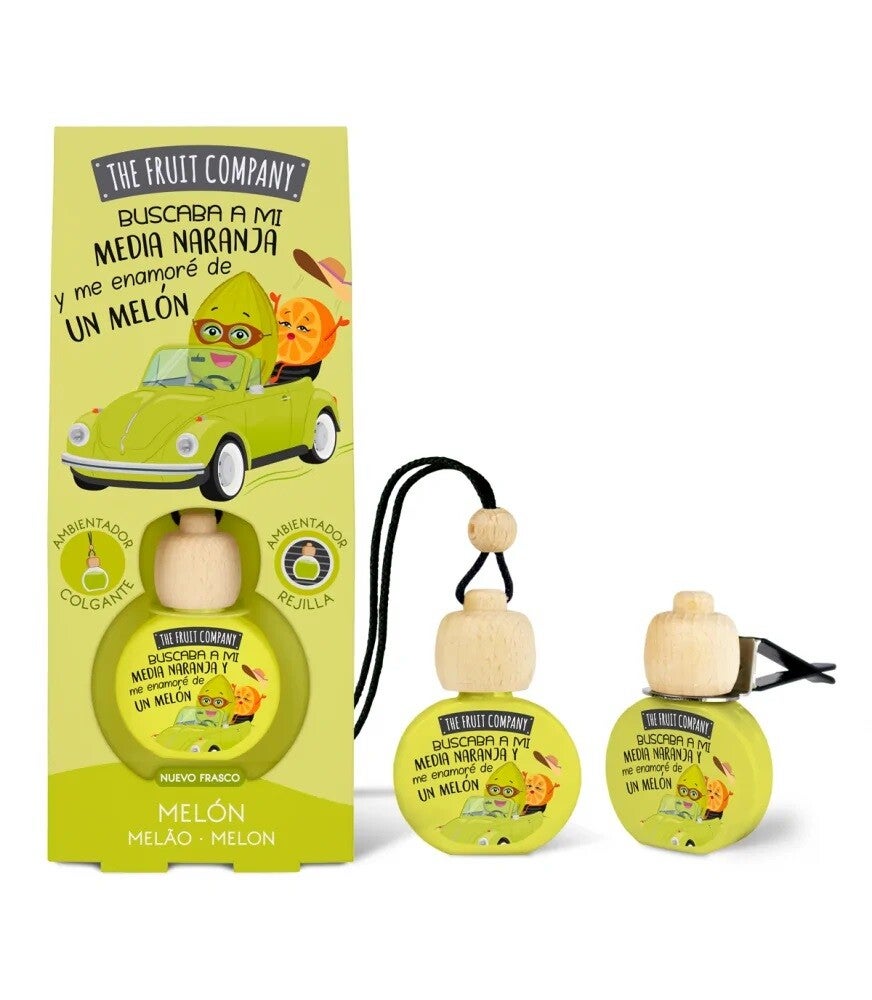 The Fruit Company - Désodorisant voiture 2 Options Melon - 6.5 ml