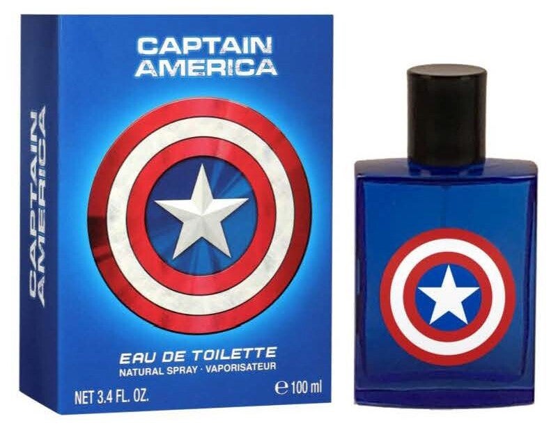 Air Val - Eau de toilette Marvel Captain America - 100 ml