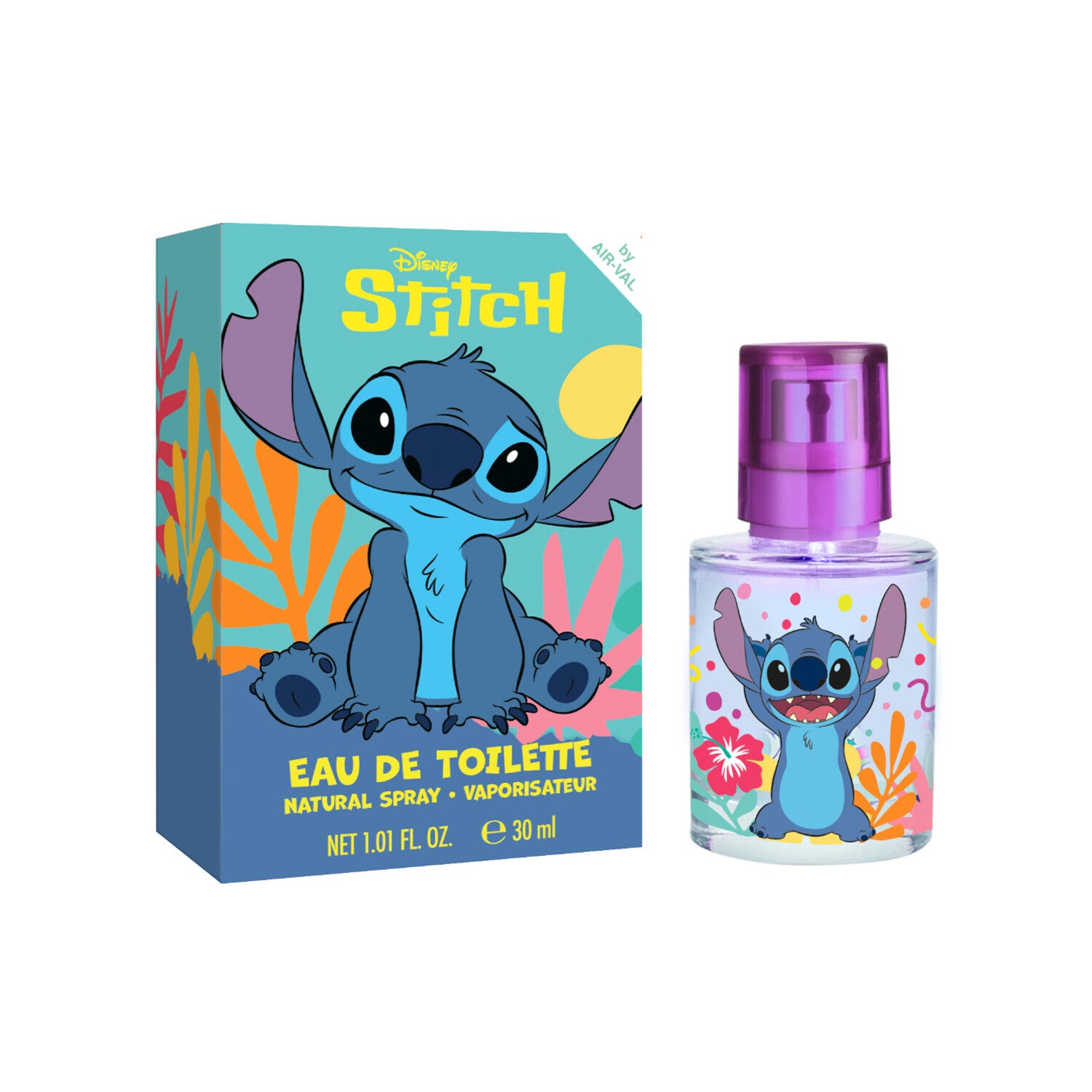 Air Val - Eau de toilette enfant Stitch Disney Lilo & Stitch - 30 ml