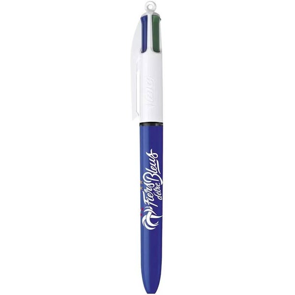 BIC - Stylo 4 couleurs France FFF "Fiers d'être bleus"