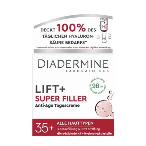 Diadermine - Lift+ Super Filler Crème visage jour anti-âge - 50 ml