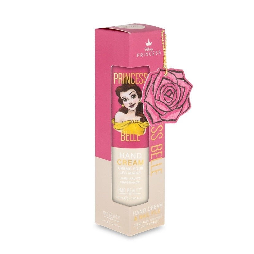 Mad Beauty - Crème pour les mains + Lime à ongles Belle aux fruits noirs Disney Pure Princesse - 60 ml