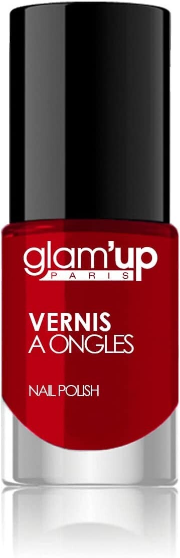 Glam'Up - Vernis à ongles longue tenue N°149 Rouge Intense - 10,5 ml