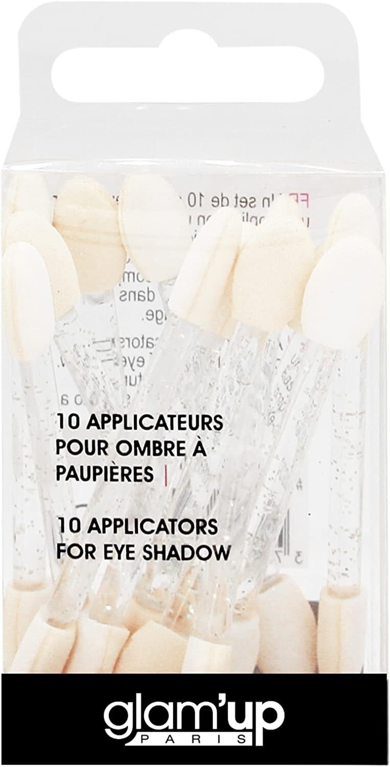 Glam'Up - Boîte de 10 applicateurs mousse pour ombre à paupières