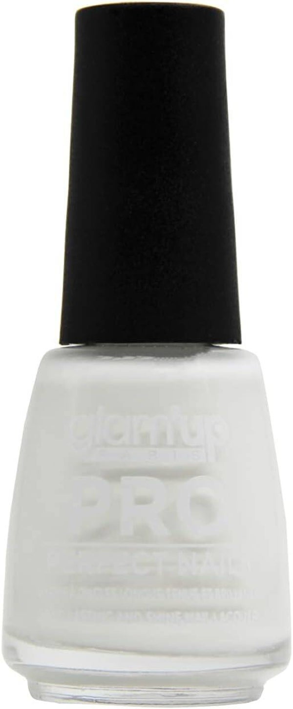 Glam'Up - Vernis à ongles longue tenue et brillance XL Pro N°401 Blanc - 18 ml