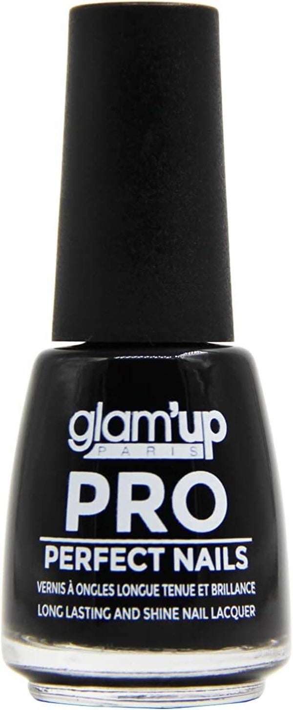 Glam'Up - Vernis à ongles longue tenue et brillance XL Pro N°410 Black - 18 ml