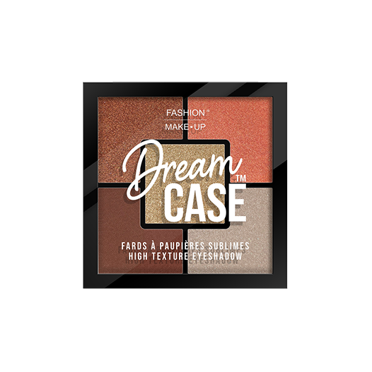 Fashion Make Up - Palette d'ombre à paupières 5 nuances "Dream Case" N°08 Cashmère