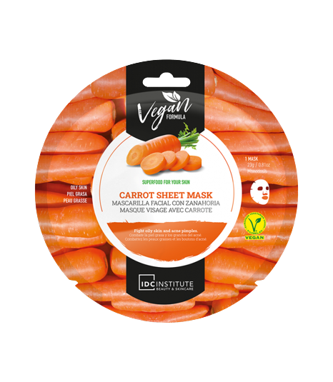 IDC Institute - Masque visage Végan aux extraits de Carottes - 23 G