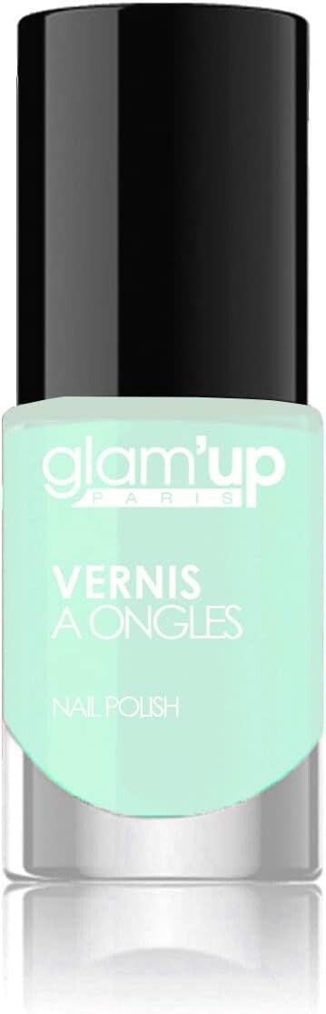 Glam'Up - Vernis à ongles longue tenue N°161 Mint' Amorphose - 10,5 ml