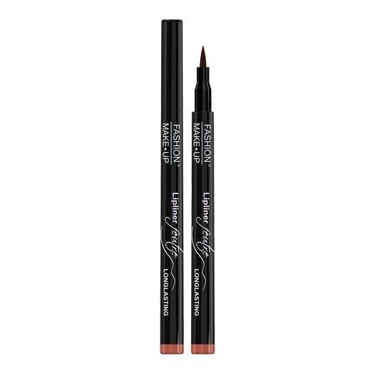 Fashion Make Up - Feutre lipliner longue tenue N°04 Brun clair - 1 ml
