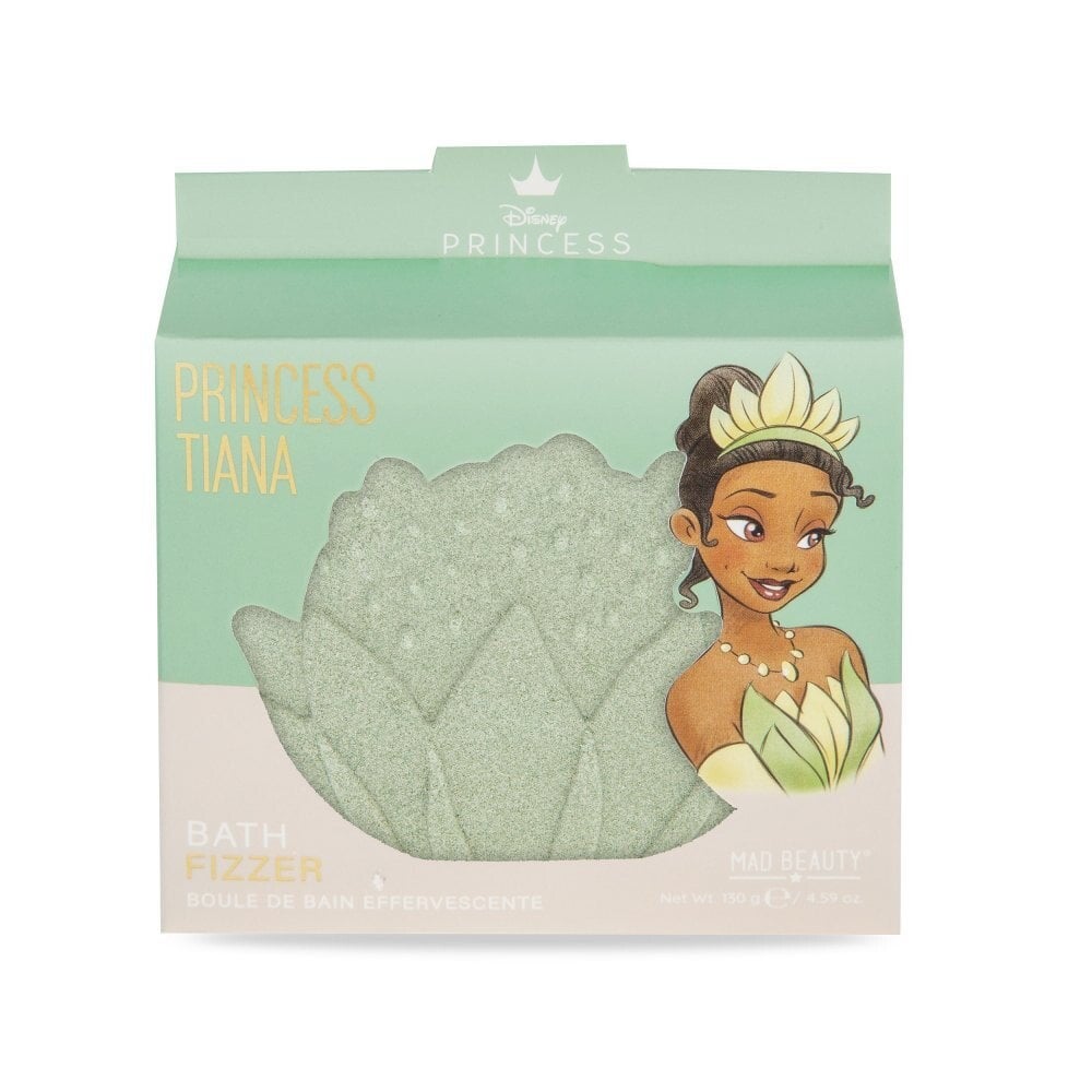 Mad Beauty - Boule de bain effervescente Tiana aux Fleurs Sauvages Disney Pure Princesse - 130 G