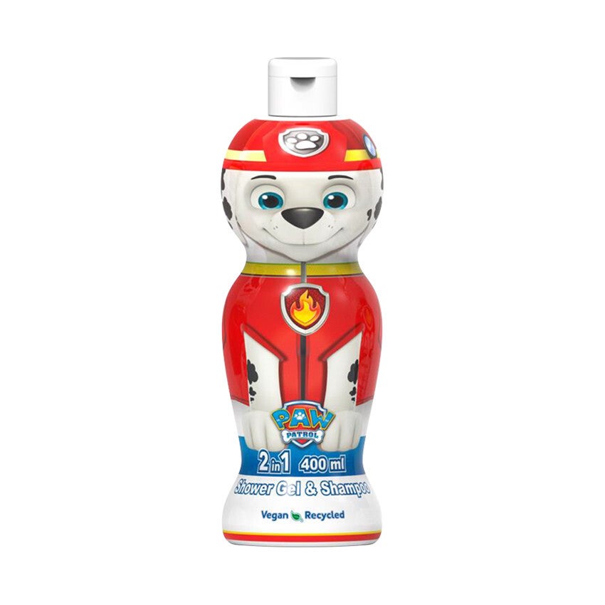 Air Val - 2 en 1 Gel douche & Shampoing Marshall Nickelodeon Pat'Patrouille - 400 ml