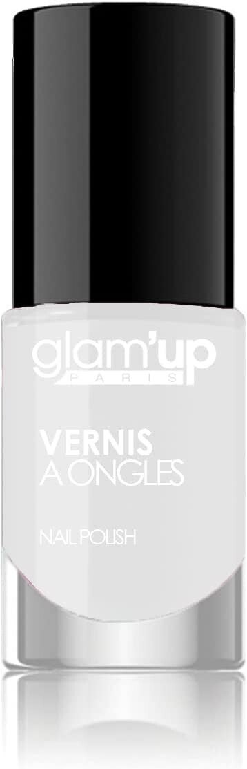 Glam'Up - Vernis à ongles longue tenue N°101 Blanc - 10,5 ml