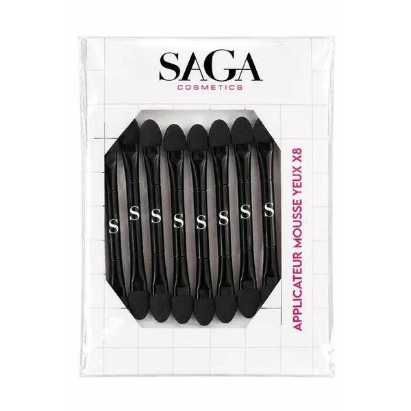 Saga Cosmetics - Applicateur mousse yeux x8