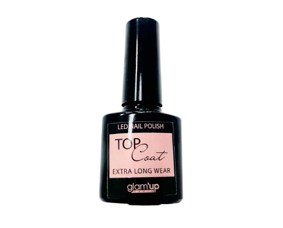Glam'Up - Vernis à ongles soins semi-permanent UV & LED Top Coat - 6 ml