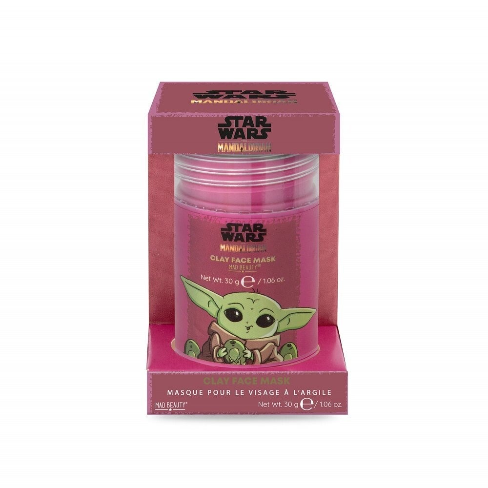Mad Beauty - Masque pour le visage à l'argile The Child à l'Avocat et à l'Aloe Vera Star Wars Mandalorian - 25 ml