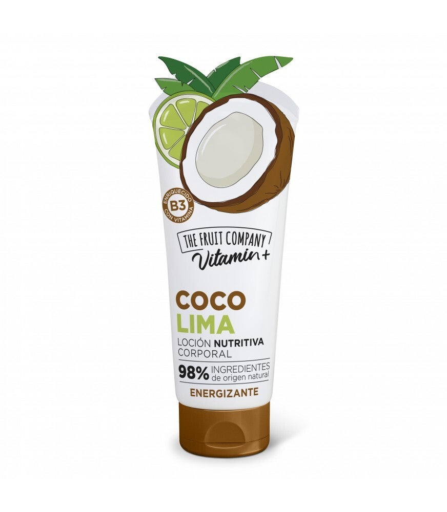 The Fruit Company - Lotion hydratante vitamine + à la coco - 200 ml