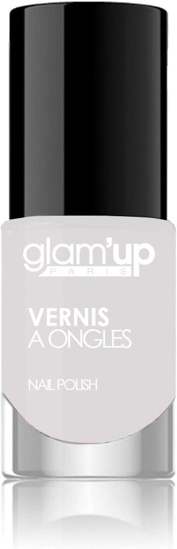 Glam'Up - Vernis à ongles longue tenue N°156 Milky - 10,5 ml