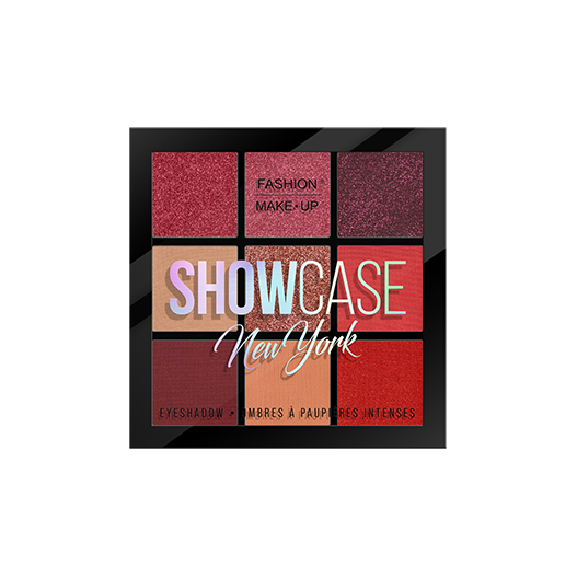 Fashion Make Up - Palette d'ombre à paupières 9 nuances "Showcase" N°01 New York