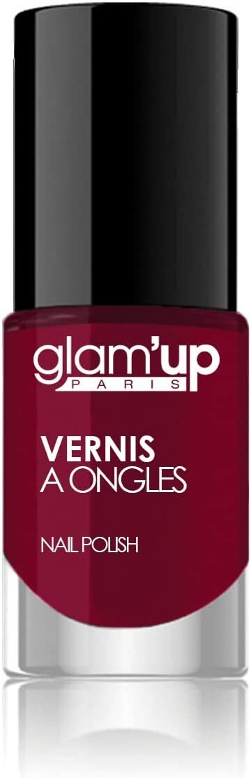Glam'Up - Vernis à ongles longue tenue N°142 Wine Star - 10,5 ml