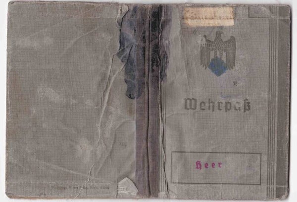 Wehrpass Gebirgs Artillerie Regiment 82 (7. Gebirgs Division) Poland/France/Ukraine/Arctic Front
