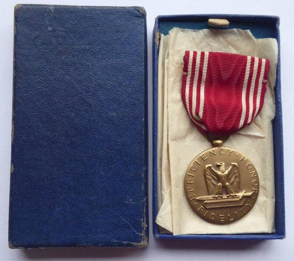 WW2 Cased Good Conduct Medal