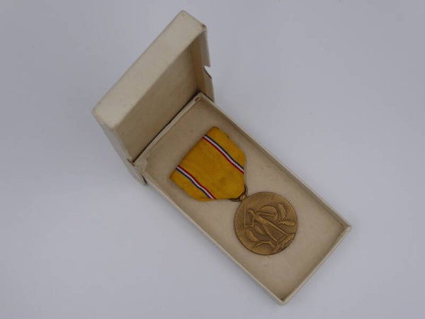 WW2 Cased American Defense Medal