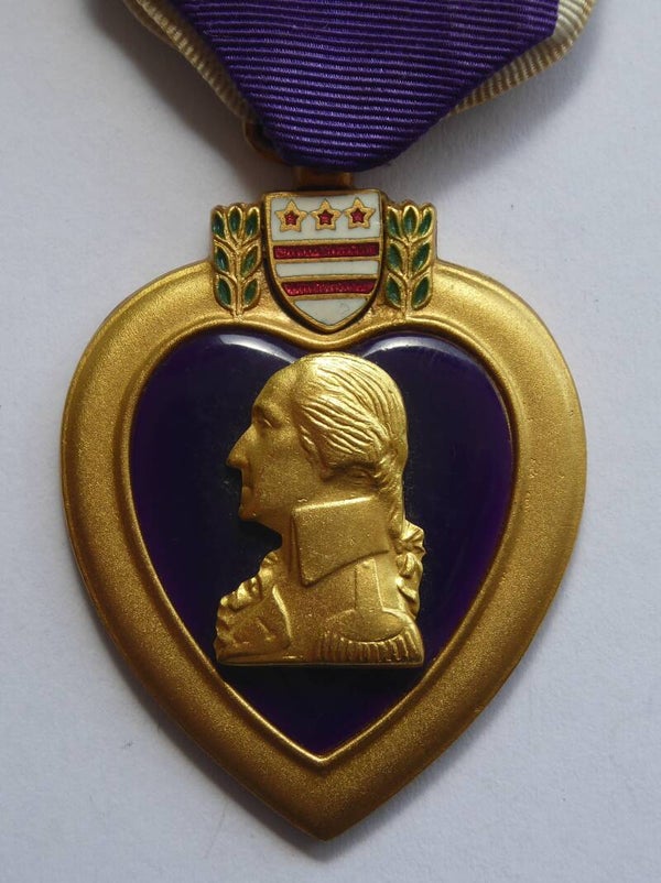 SOLD WW2 Purple Heart Medal