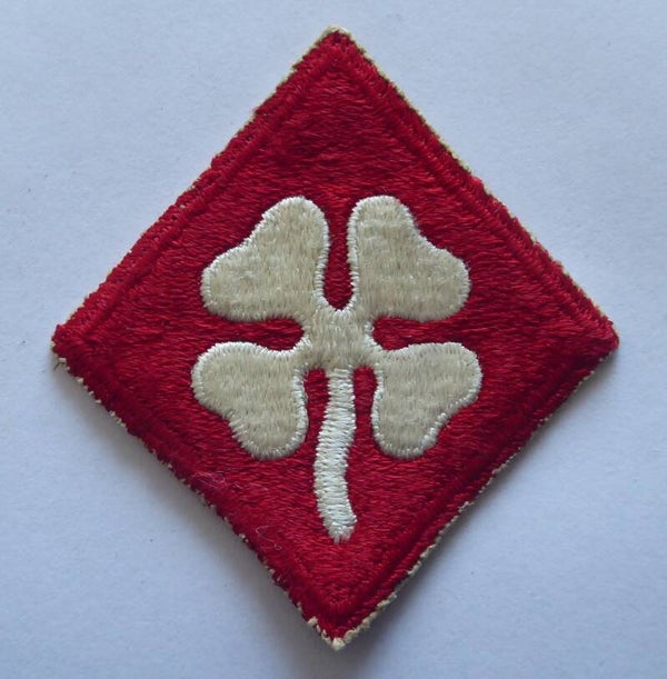 SOLD WW2 4th Army Patch