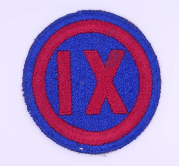 WW2 9th Army Corps Patch