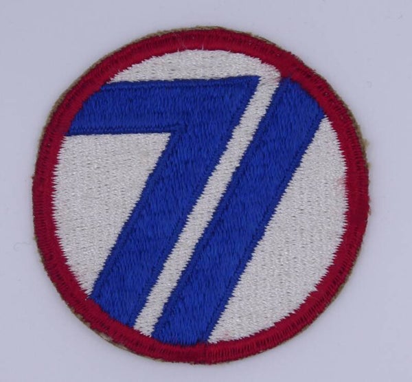WW2 71st Infantry Division Patch