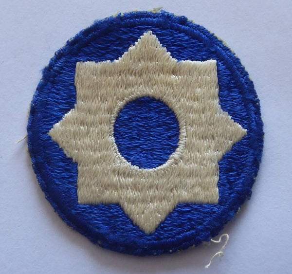 WW2 8th Service Command Patch